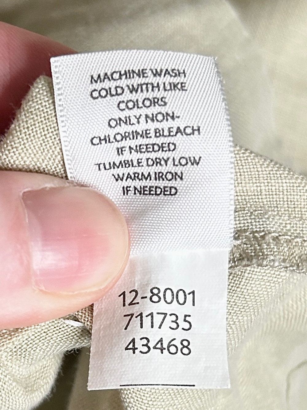 J. JILL 100% Linen Sleeveless Shift Dress Relaxed Hooded Travel Casual Khaki | M - Picture 9 of 9